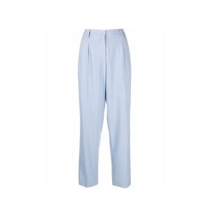 BLANCA VITA Blue Elastane Dress Women's Pants
